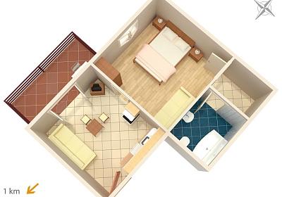 Apartmán A-5084-d