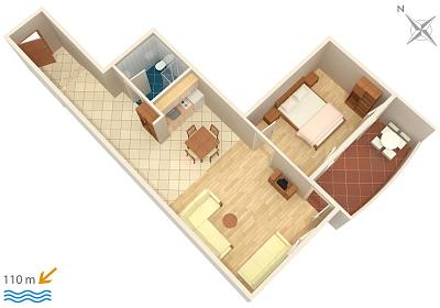 Apartmán A-3162-a