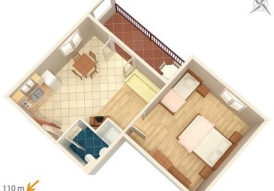 Apartmán A-3162-f