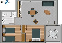 Apartmán A-2505-c