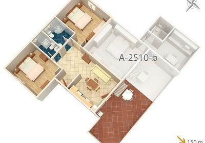 Apartmán A-2510-c