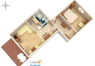 Apartmán A-5494-b