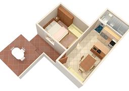Apartmán A-2493-a
