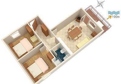 Apartmán A-2376-a