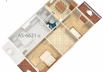 Apartmán A-6621-a