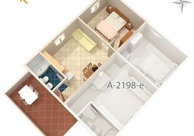 Apartmán A-2198-d