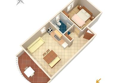 Apartmán A-553-d
