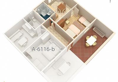 Apartmán A-6116-a