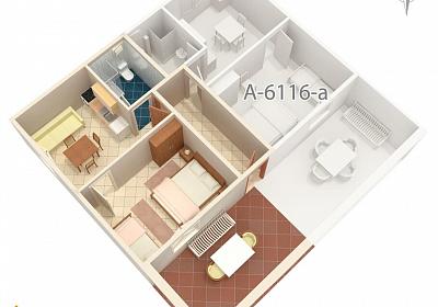 Apartmán A-6116-b