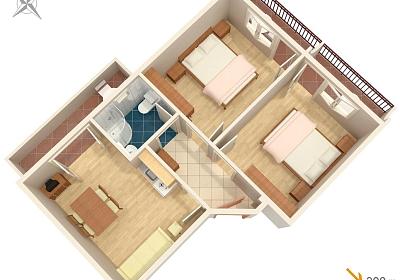 Apartmán A-2709-b
