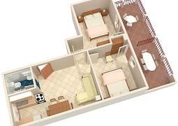 Apartmán A-1069-b
